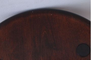 中古　松本民芸家具　三脚スツール(2)