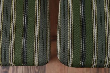 ヴィンテージ家具　北欧ビンテージ　チーク材のシンプルでおしゃれなダイニングチェア2脚セット