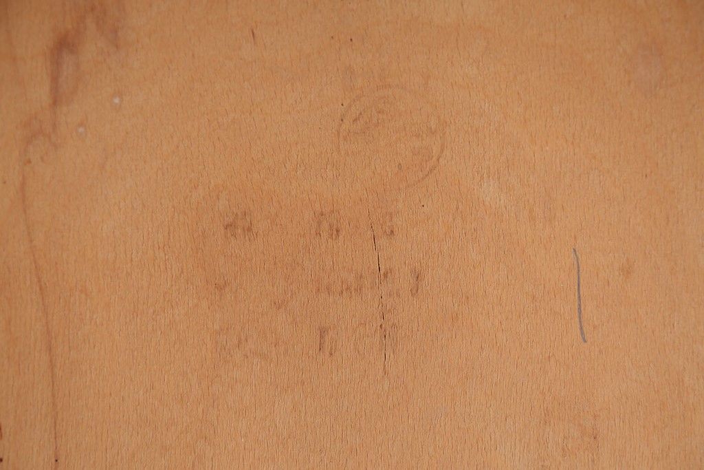 ヴィンテージ家具　北欧ビンテージ　チーク材のシンプルでおしゃれなダイニングチェア2脚セット