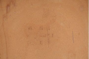 ヴィンテージ家具　北欧ビンテージ　チーク材のシンプルでおしゃれなダイニングチェア2脚セット