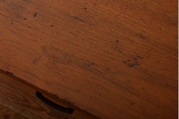 アンティーク家具　引き出し3杯付き!大きな作業台(ダイニングテーブル)