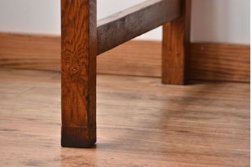 アンティーク家具　引き出し3杯付き!大きな作業台(ダイニングテーブル)