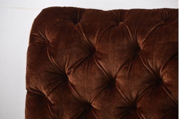 アンティーク家具　イギリスアンティーク　高級感あふれるシックな1人掛けソファ