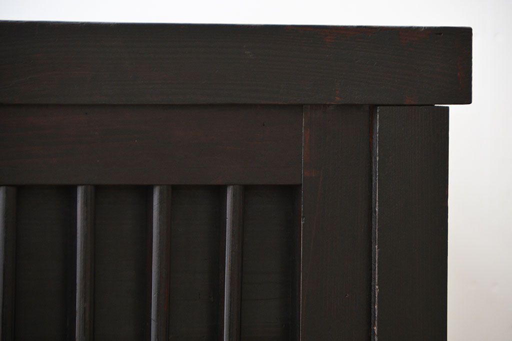 アンティーク家具　古民具・骨董　江戸〜明治　古い木製の味わい深い収納棚