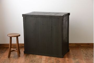 アンティーク家具　古民具・骨董　江戸〜明治　古い木製の味わい深い収納棚