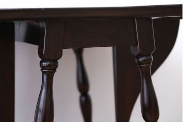 中古　松本民芸家具　小ぶりなバタフライテーブル