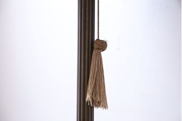 海外ビンテージ　ロマンチックなフリルシェードフロアスタンド