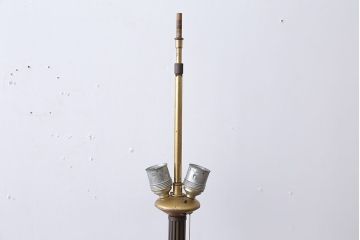 海外ビンテージ　ロマンチックなフリルシェードフロアスタンド