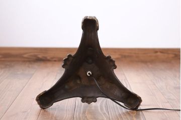 海外ビンテージ　ロマンチックなフリルシェードフロアスタンド