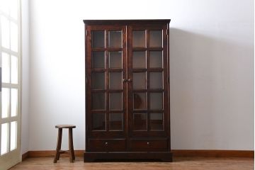 中古　北海道民芸家具　シックな本箱(定価約30万円)