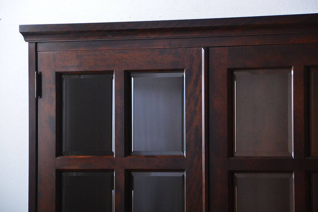 中古　北海道民芸家具　シックな本箱(定価約30万円)