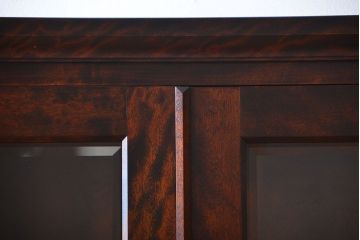 中古　北海道民芸家具　シックな本箱(定価約30万円)