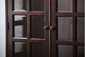 中古　北海道民芸家具　シックな本箱(定価約30万円)