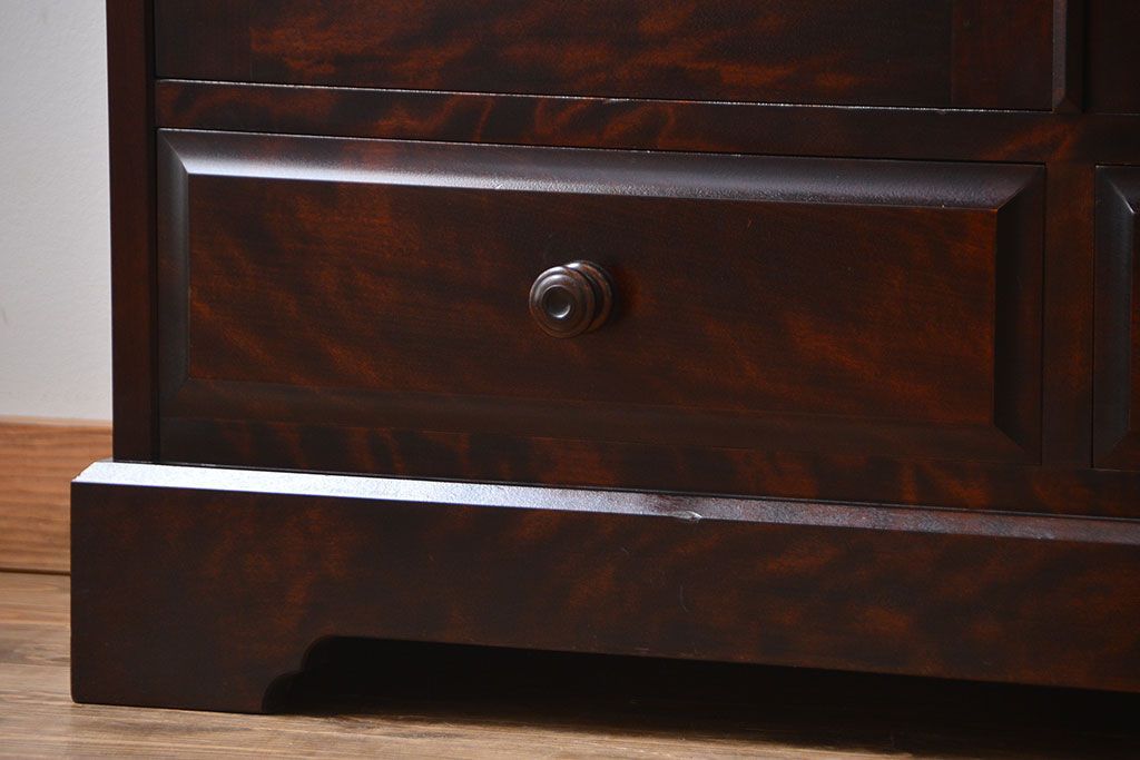 中古　北海道民芸家具　シックな本箱(定価約30万円)