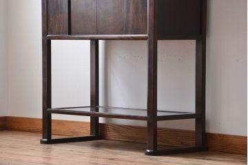 中古　松本民芸家具　506型　朝鮮棚(飾り棚・ディスプレイラック)