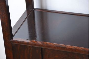 中古　松本民芸家具　506型　朝鮮棚(飾り棚・ディスプレイラック)