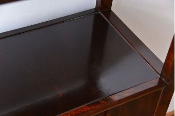 中古　松本民芸家具　506型　朝鮮棚(飾り棚・ディスプレイラック)