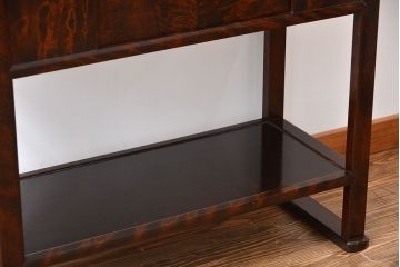 中古　松本民芸家具　506型　朝鮮棚(飾り棚・ディスプレイラック)