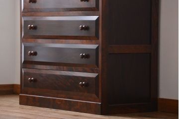 中古　松本民芸家具　シンプルで上品なチェスト(定価約28万円)