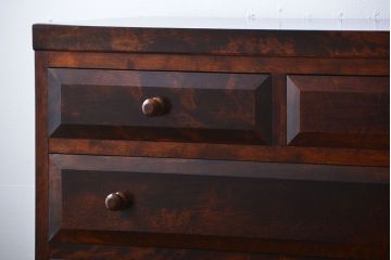 中古　松本民芸家具　シンプルで上品なチェスト(定価約28万円)