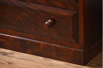 中古　松本民芸家具　シンプルで上品なチェスト(定価約28万円)