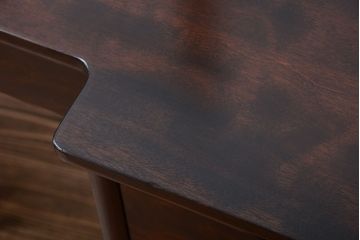 中古　松本民芸家具　丸型一面鏡のドレッサー(定価約30万円)