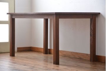 ラフジュ工房オリジナル 古材天板のダイニングテーブル(作業台)