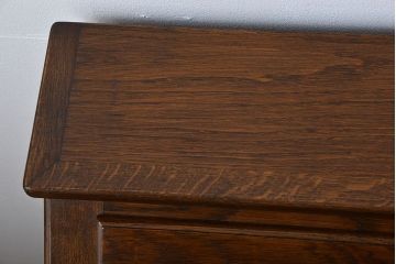 ヴィンテージ家具　ビンテージ　オーク材の高級ライティングビューロー