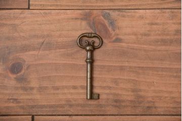 ヴィンテージ家具　ビンテージ　オーク材の高級ライティングビューロー