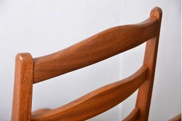 ヴィンテージ家具　北欧ビンテージ　G-PLAN(ジープラン)　おしゃれなラダーバックチェア(ダイニングチェア)(2)