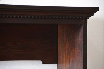 アンティーク家具　和製アンティーク　古い木製の上質な高級本棚