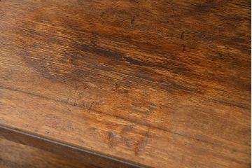 レトロ家具　昭和レトロ　古材と古いアイアンのアンティークキャスターワゴン