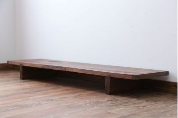 アンティーク家具　ジャンク品　アンティーク　DIYや古民家再生に!脚付き裁ち板