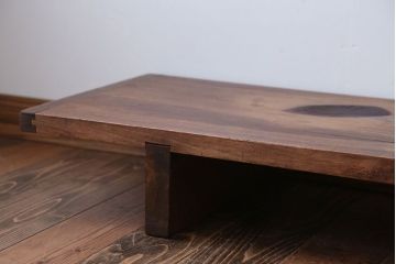 アンティーク家具　ジャンク品　アンティーク　DIYや古民家再生に!脚付き裁ち板