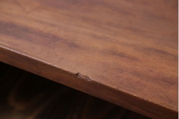 アンティーク家具　アンティーク　DIYや古民家再生に!天板一枚板の脚付き裁ち板