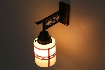 和製アンティーク　和風でレトロな壁掛け照明