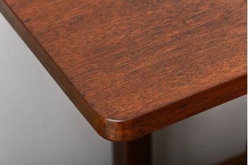 アンティーク家具　アンティーク　古い木製の薄型テーブル(カウンターテーブル・作業台)