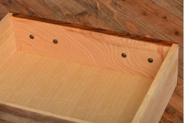 中古　民芸家具　欅材!重量感のある高級帳場箪笥