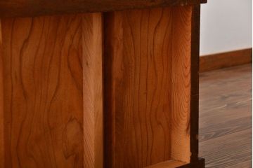 中古　民芸家具　欅材!重量感のある高級帳場箪笥