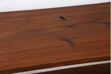 ラフジュオリジナル アイアンの薄型飾り棚【中】(陳列棚、アイアンラック)