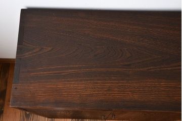 アンティーク家具　和製アンティーク　古い無垢材の木製戸棚