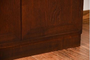 アンティーク家具　和製アンティーク　古い無垢材の木製戸棚