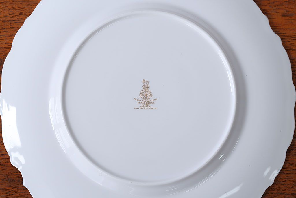 アンティーク雑貨　アンティーク　ロイヤルドルトン STRASBOURG 皿など食器27点