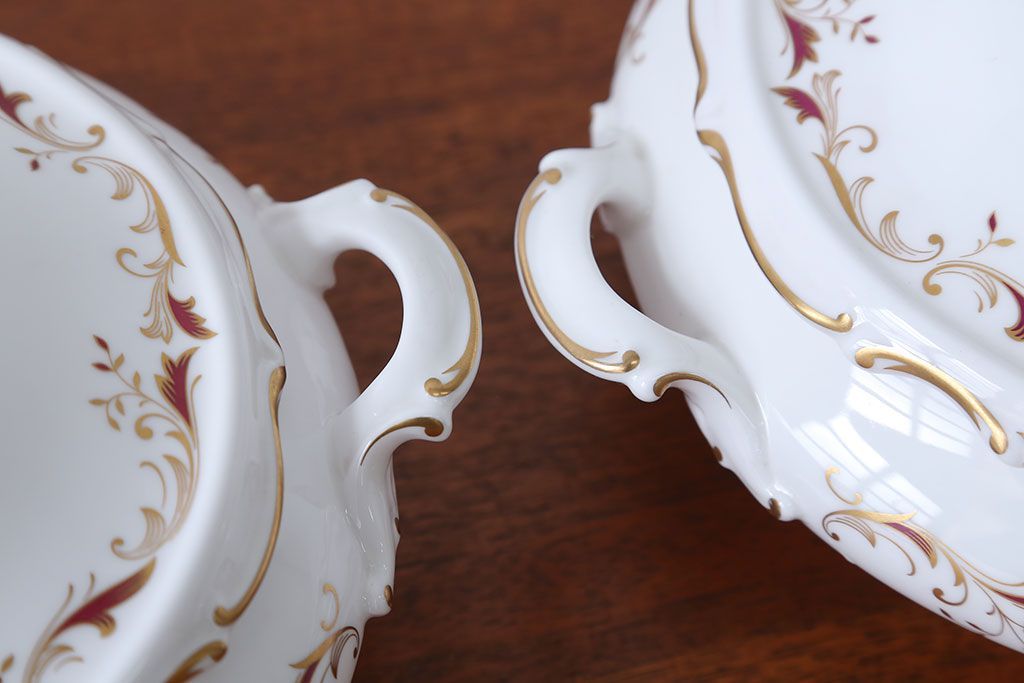 アンティーク雑貨　アンティーク　ロイヤルドルトン STRASBOURG 皿など食器27点