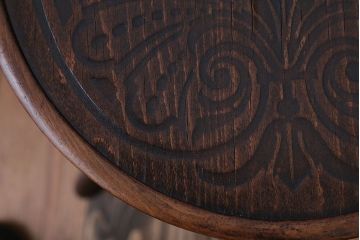 アンティーク家具　イギリスアンティーク　おしゃれなベントウッドアームチェア(トーネットチェア)