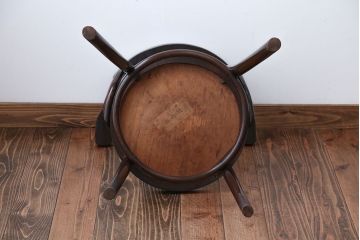 アンティーク家具　イギリスアンティーク　おしゃれなベントウッドアームチェア(トーネットチェア)