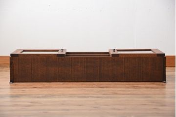 アンティーク家具　アンティーク　古い木製のお洒落な壁掛けキャビネット