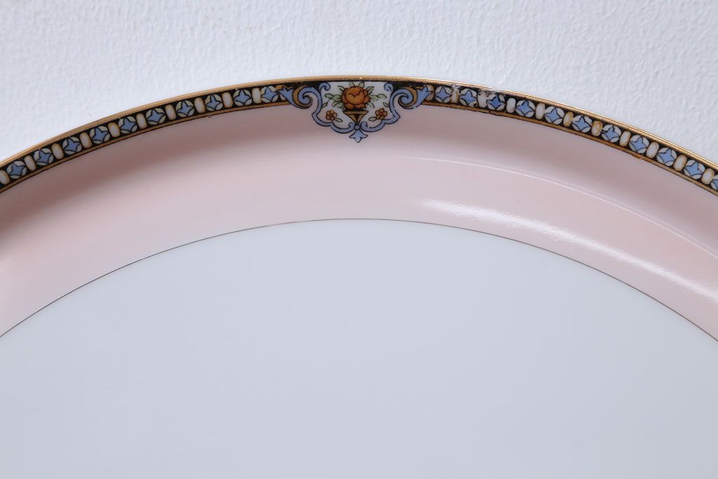 アンティーク雑貨　アンティーク　オールドノリタケ・カップ&ソーサー6客とプレート1枚セット