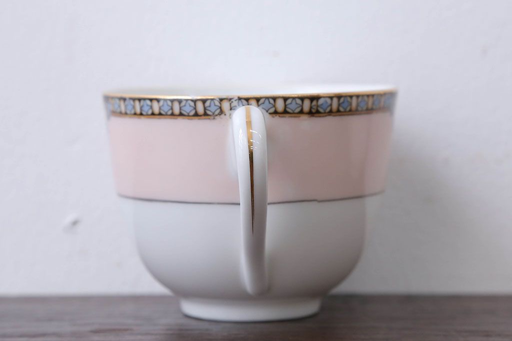 アンティーク雑貨　アンティーク　オールドノリタケ・カップ&ソーサー6客とプレート1枚セット