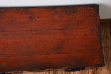アンティーク家具　和製アンティーク　古い木の味わい深い時代箪笥ローボード(1)